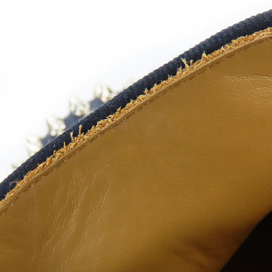 Christian Louboutin loafers denim Navy 42 1/2