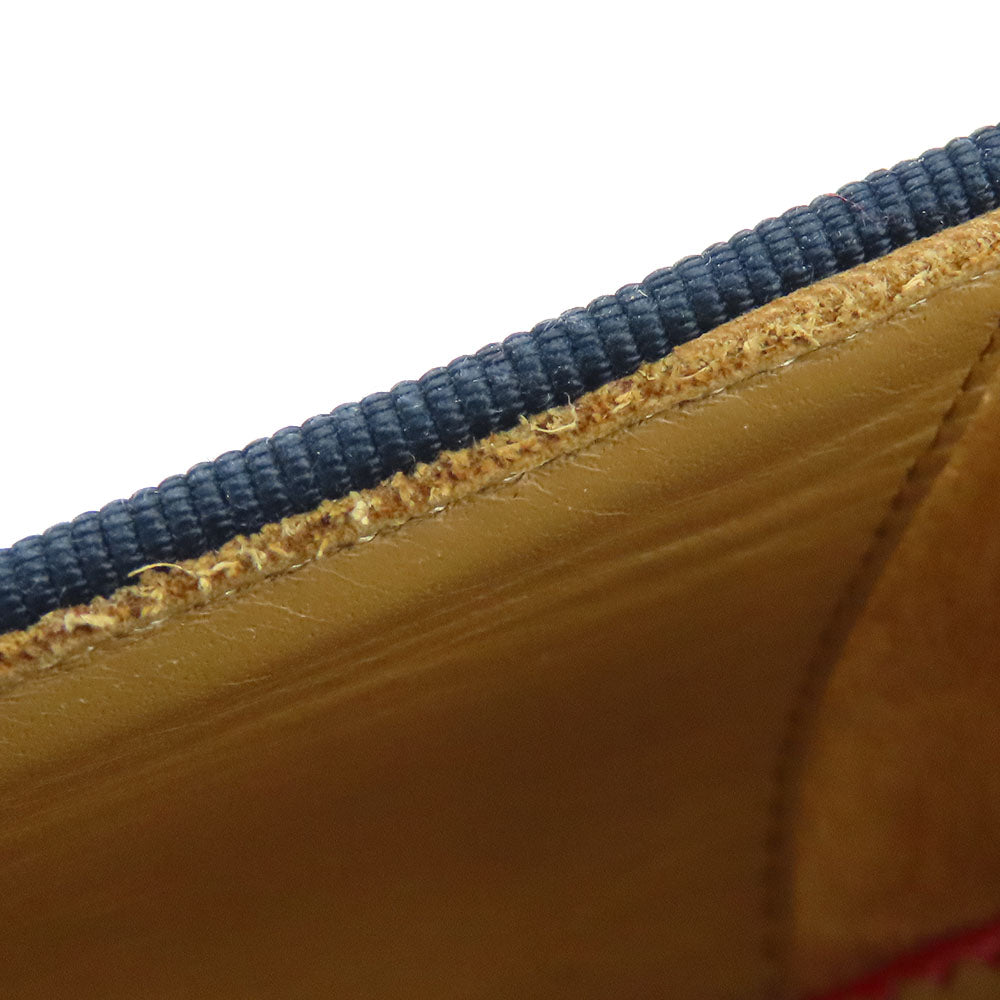 Christian Louboutin loafers denim Navy 42 1/2