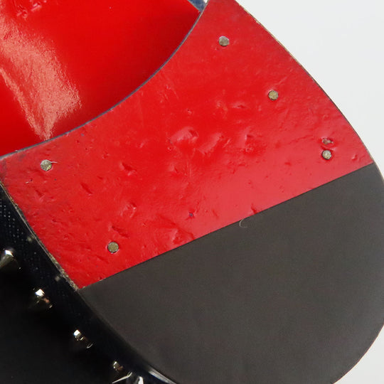 Christian Louboutin loafers denim Navy 42 1/2