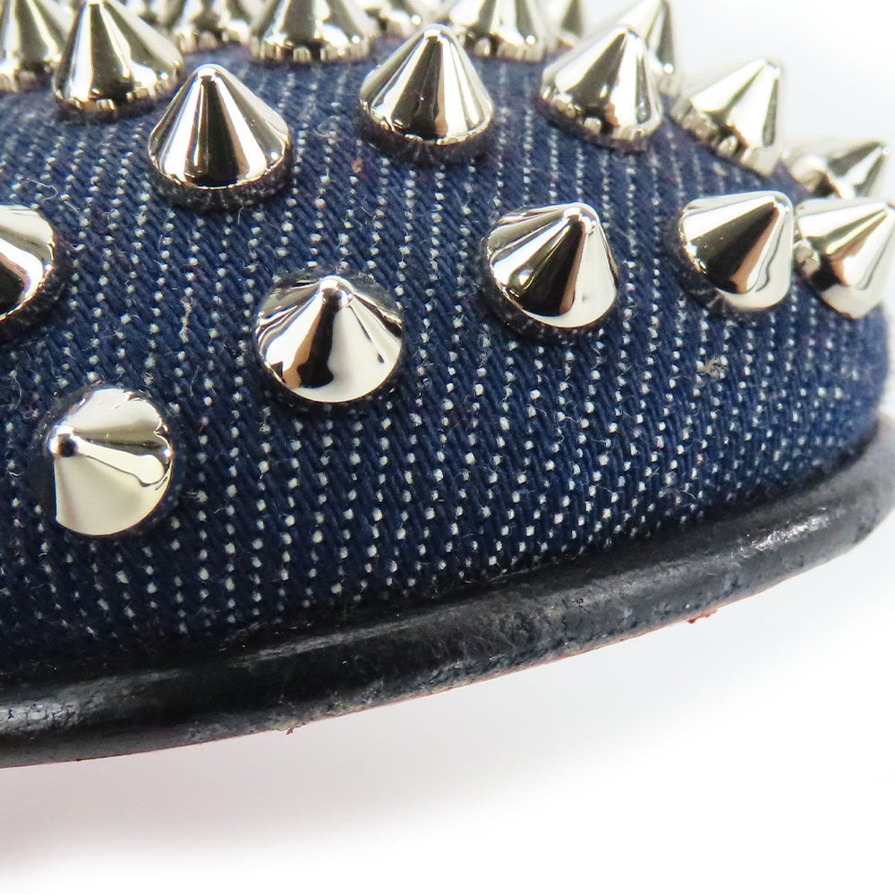 Christian Louboutin loafers denim Navy 42 1/2