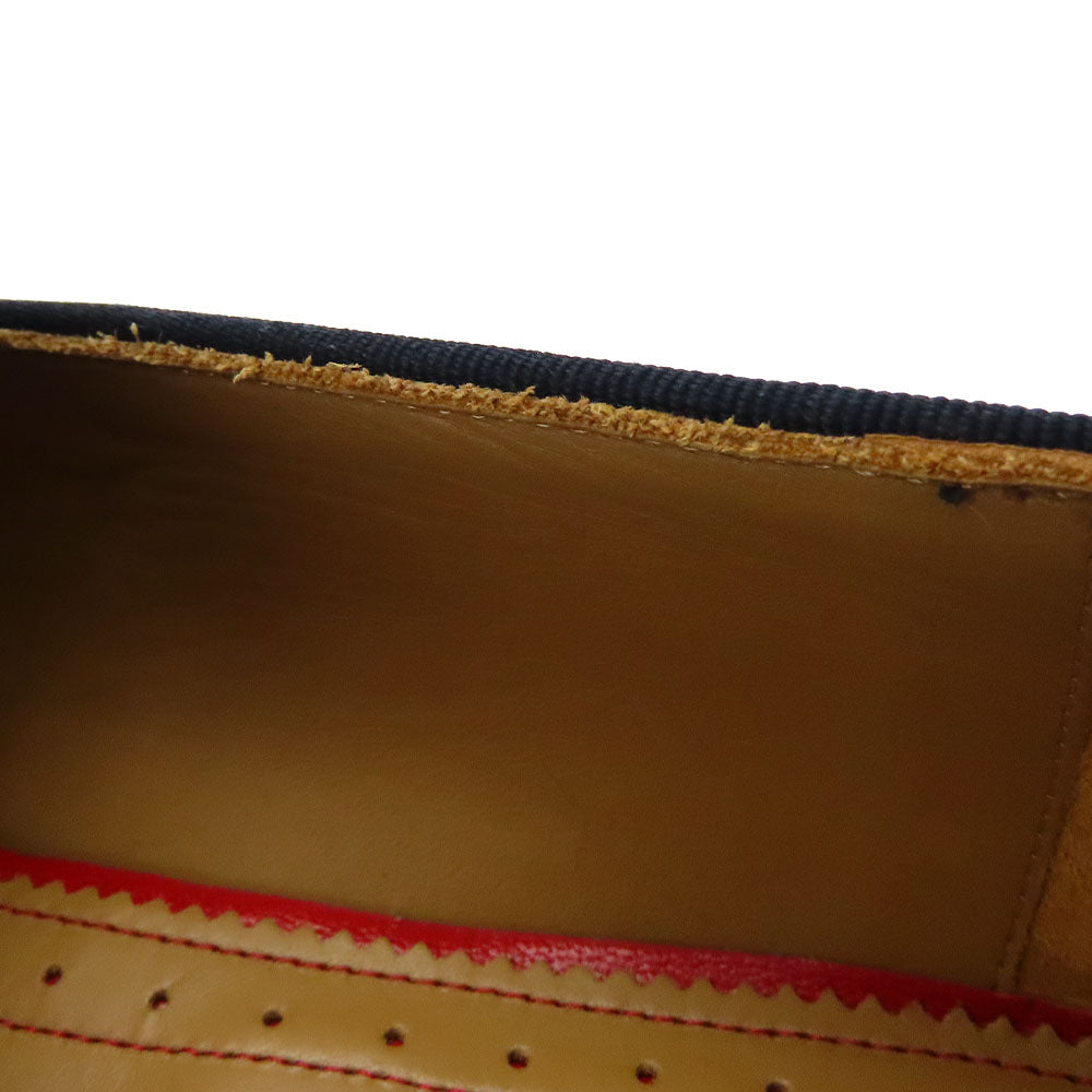 Christian Louboutin loafers denim Navy 42 1/2