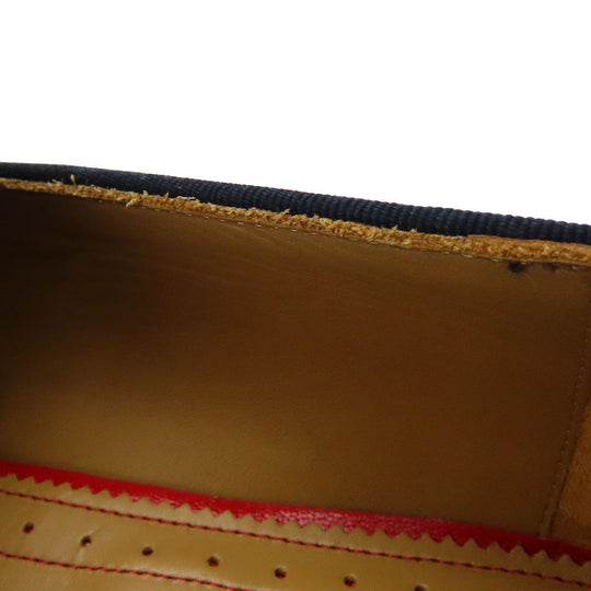 Christian Louboutin loafers denim Navy 42 1/2