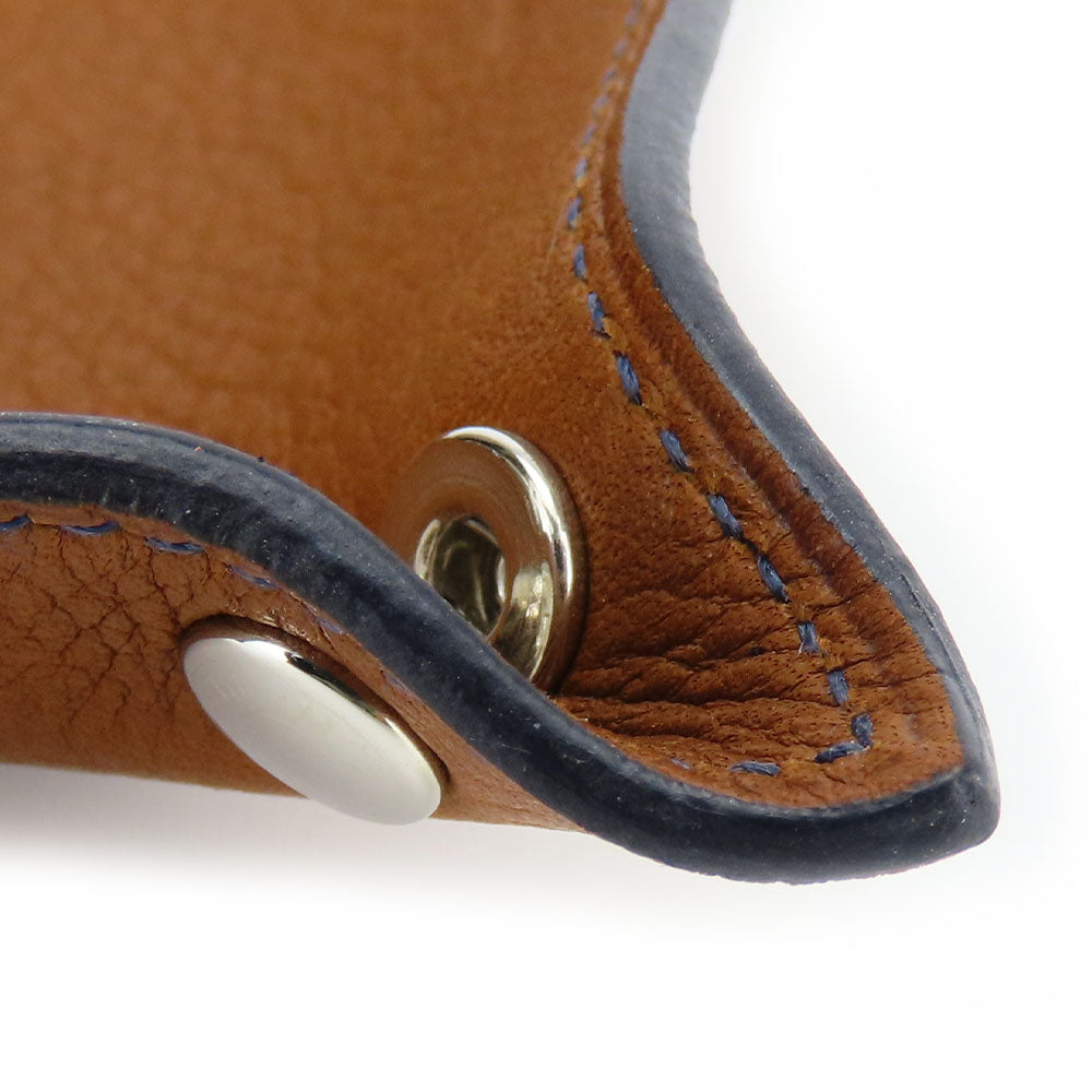 HERMES Other miscellaneous goods Taurillon Clemence Brown type vidposh mini