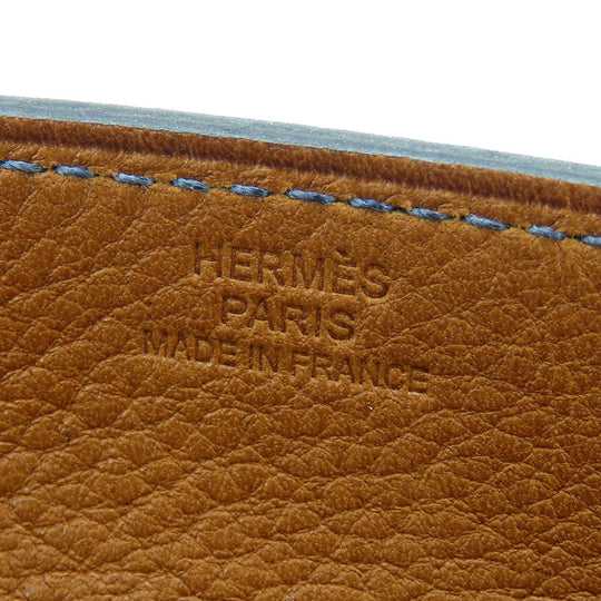 HERMES Other miscellaneous goods Taurillon Clemence Brown type vidposh mini