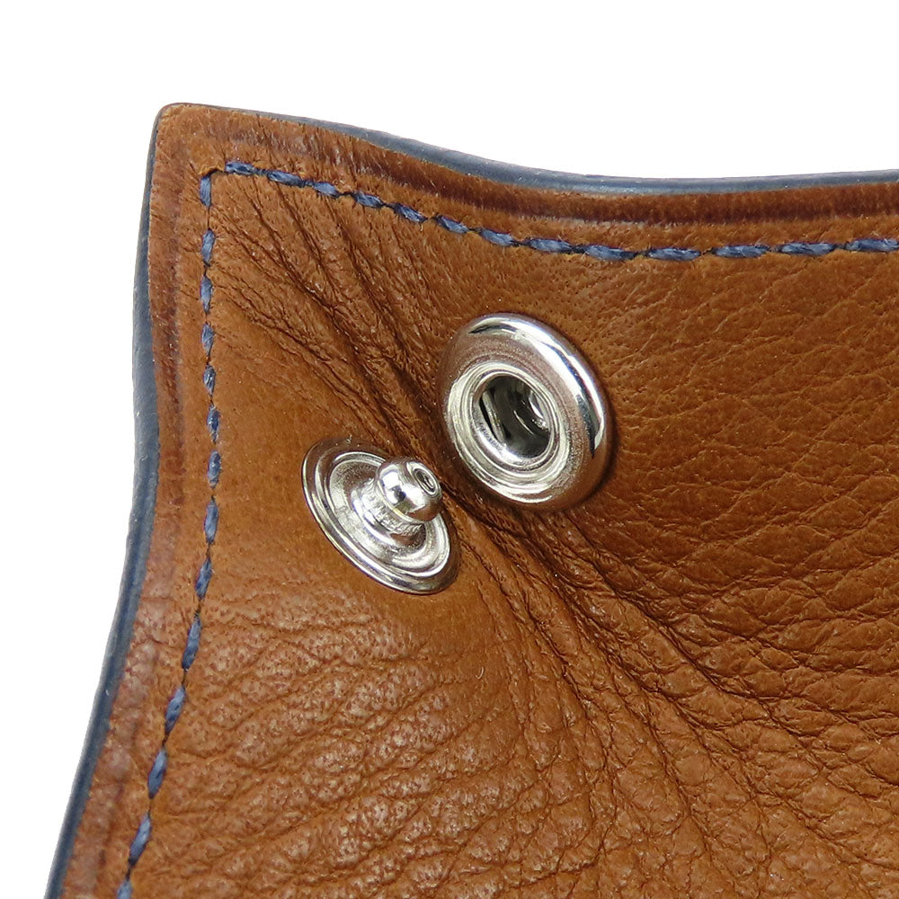 HERMES Other miscellaneous goods Taurillon Clemence Brown type vidposh mini