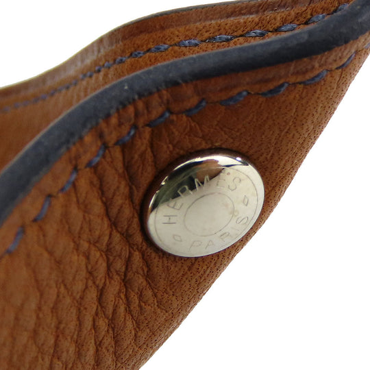 HERMES Other miscellaneous goods Taurillon Clemence Brown type vidposh mini