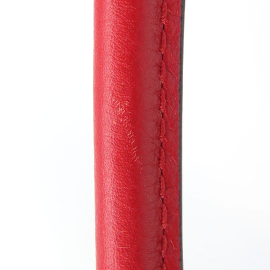 LOUIS VUITTON Tote Bag M40459 Monogram, Leather Red Kimono MM Women Used Authentic