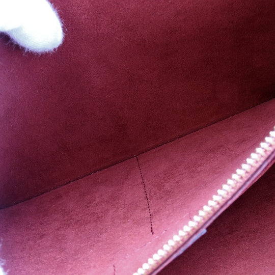 LOUIS VUITTON Tote Bag M40459 Monogram, Leather Red Kimono MM Women Used Authentic