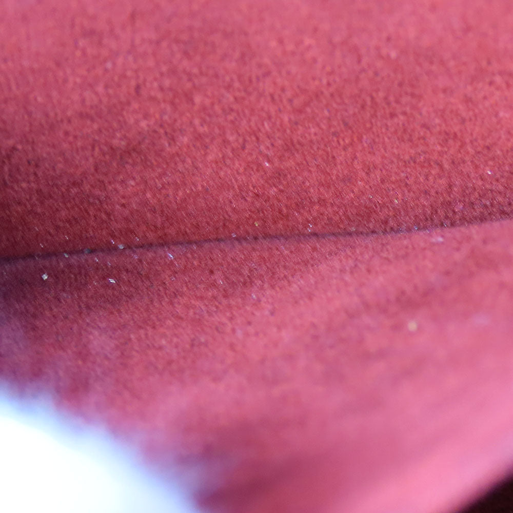 LOUIS VUITTON Tote Bag M40459 Monogram, Leather Red Kimono MM Women Used Authentic