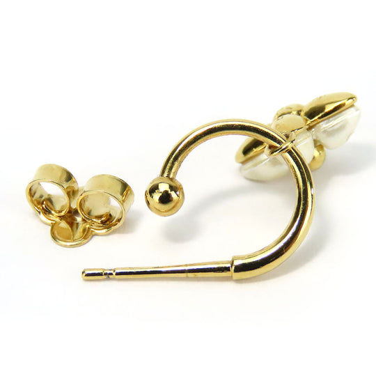 LOUIS VUITTON Pierce M01025 metal gold Floragram
