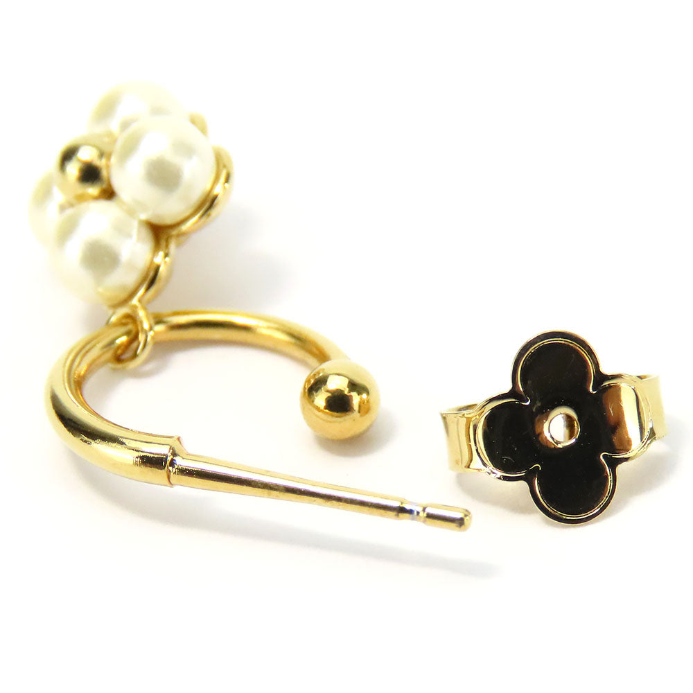 LOUIS VUITTON Pierce M01025 metal gold Floragram