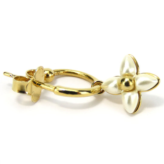 LOUIS VUITTON Pierce M01025 metal gold Floragram