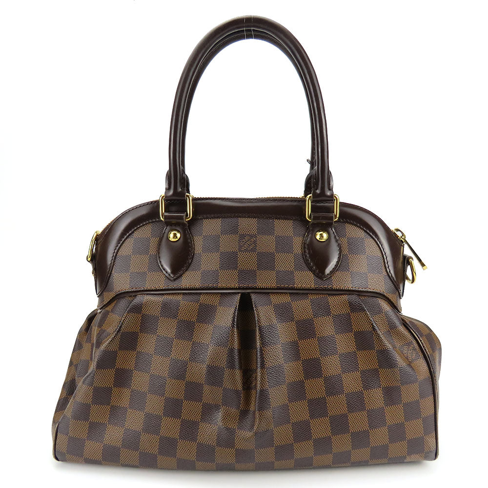 LOUIS VUITTON Handbag N51997 Damier Brown Trevi PM Women Used Authentic