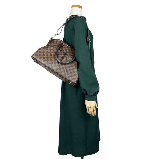 LOUIS VUITTON Handbag N51997 Damier Brown Trevi PM Women Used Authentic