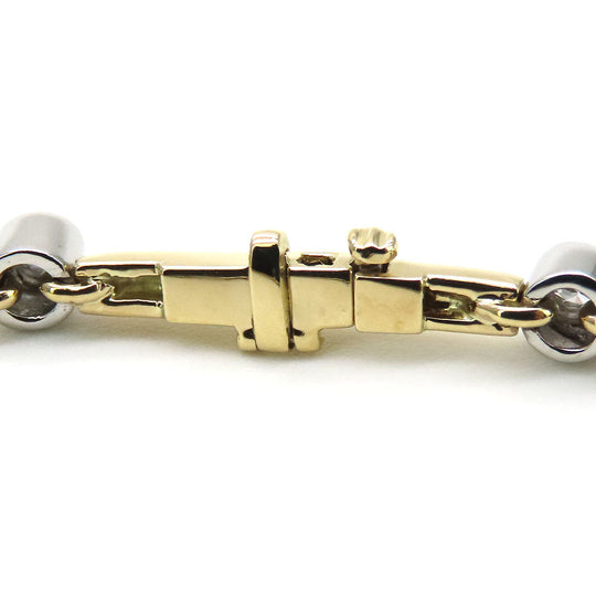 TIFFANY&Co. bracelet K18 Yellow Gold, Pt950Platinum, Diamond Yellow Gold Women Used Authentic