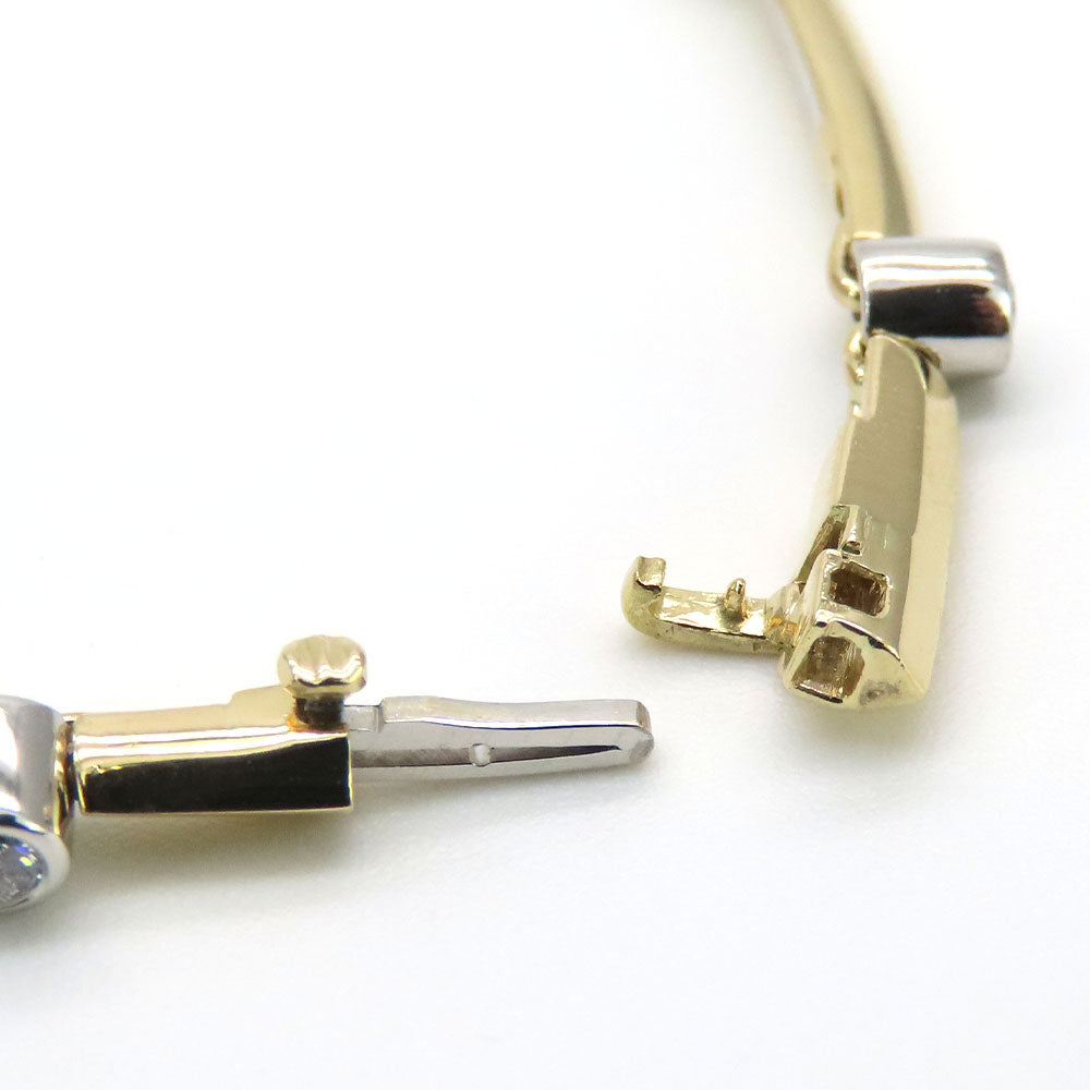 TIFFANY&Co. bracelet K18 Yellow Gold, Pt950Platinum, Diamond Yellow Gold Women Used Authentic