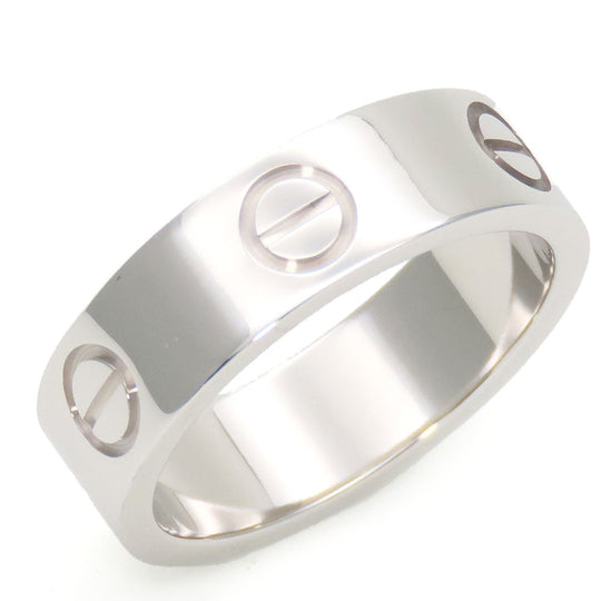 CARTIER Ring K18 white gold White gold love Women Used Authentic