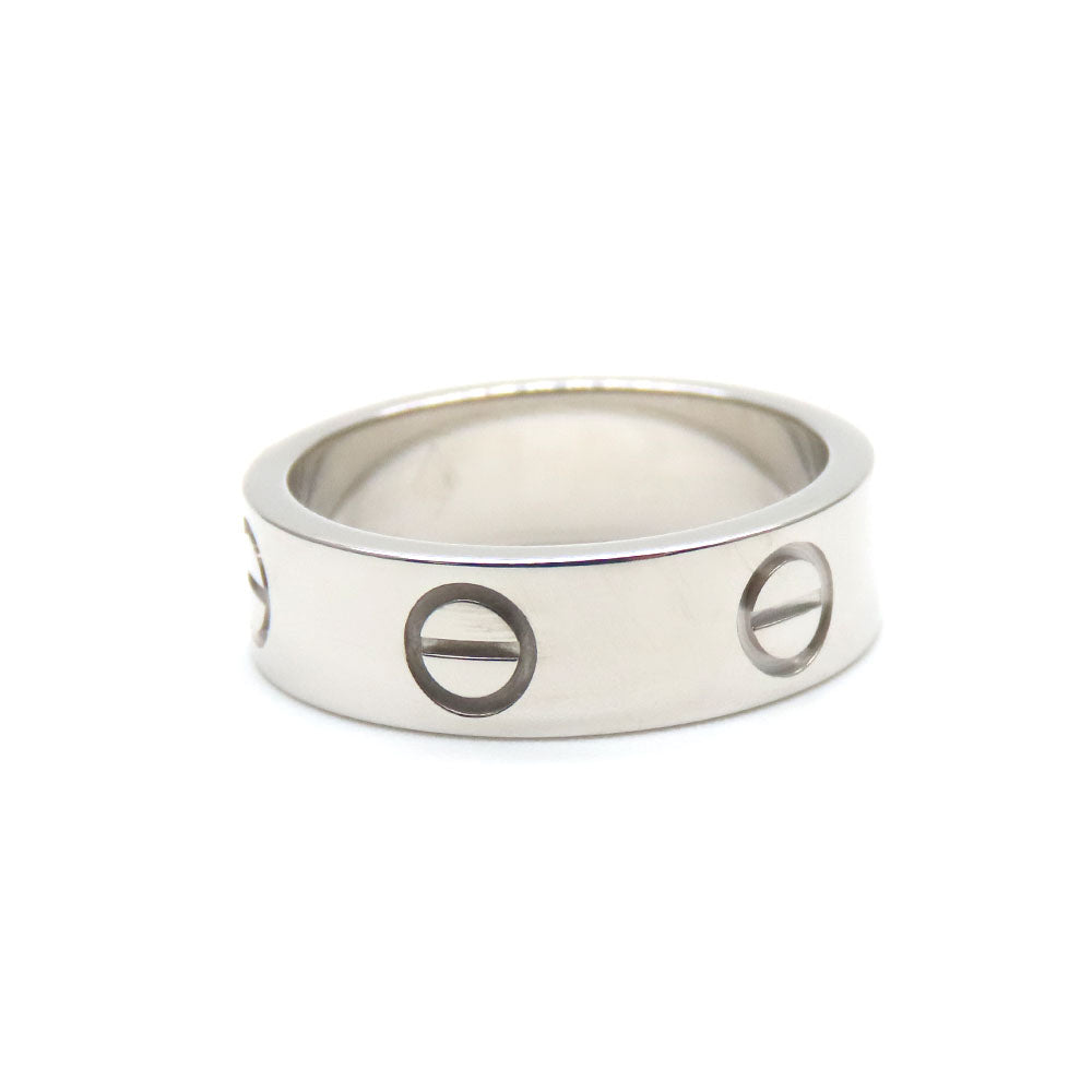 CARTIER Ring K18 white gold White gold love Women Used Authentic