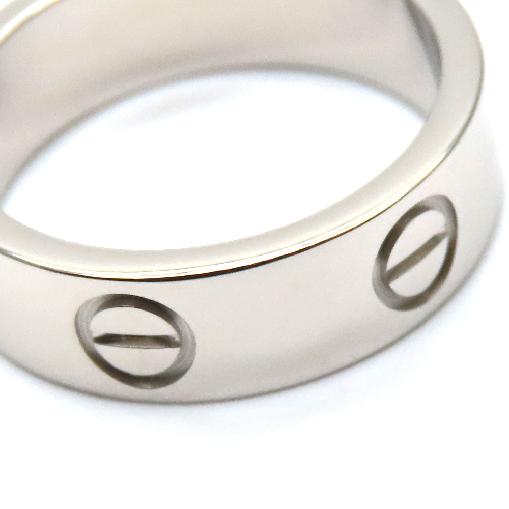 CARTIER Ring K18 white gold White gold love Women Used Authentic