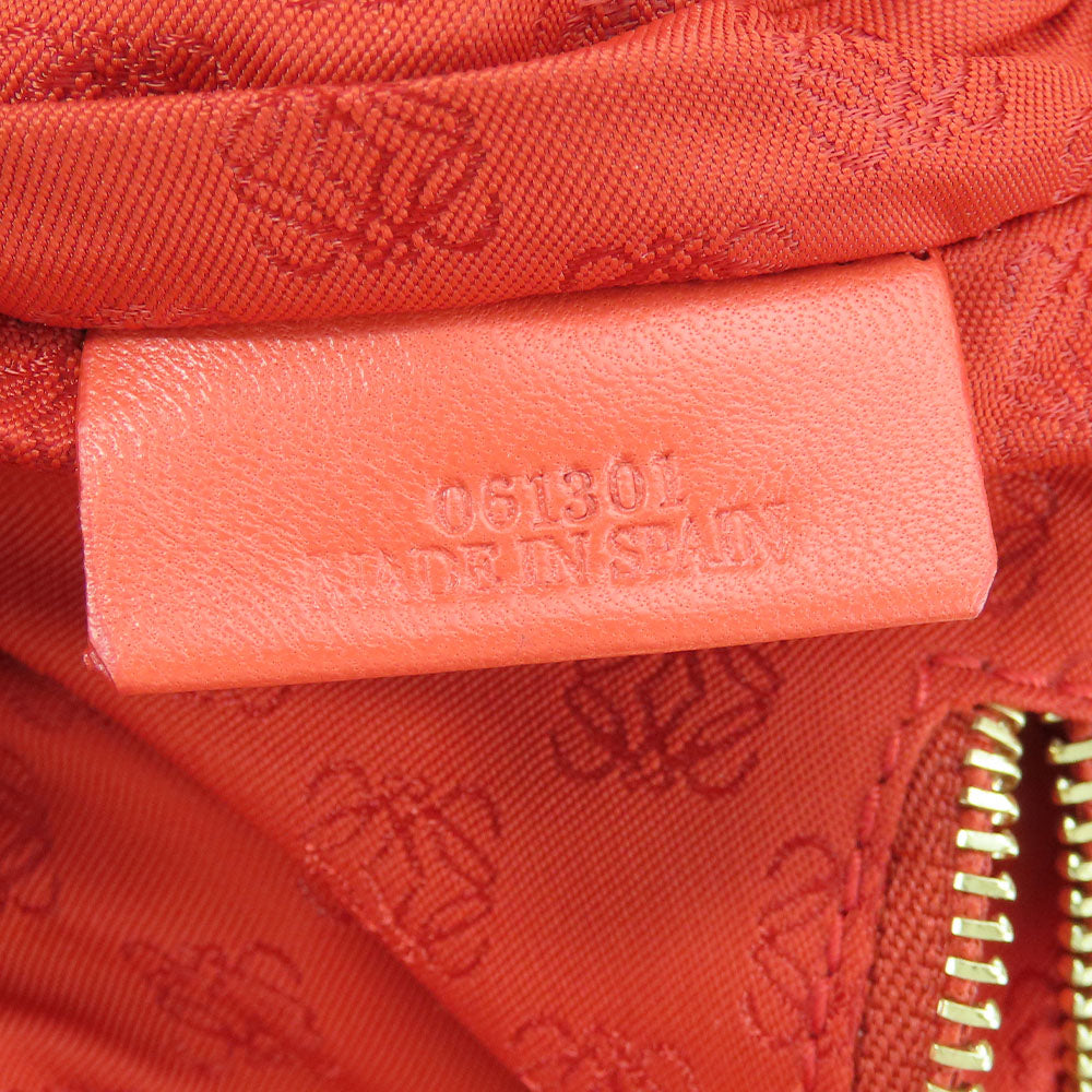 LOEWE Shoulder Bag Nappa leather pink flamenco Women Used Authentic