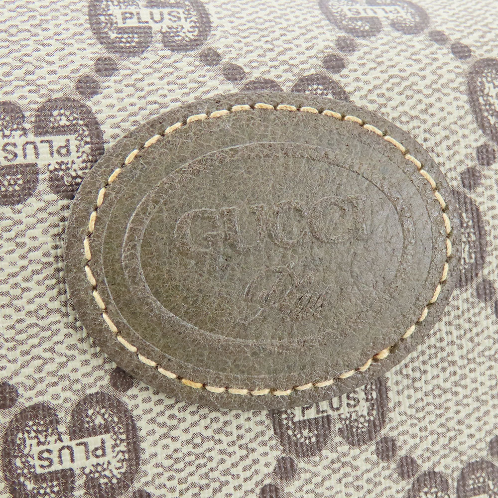 GUCCI business bag GG plus beige Women Used Authentic