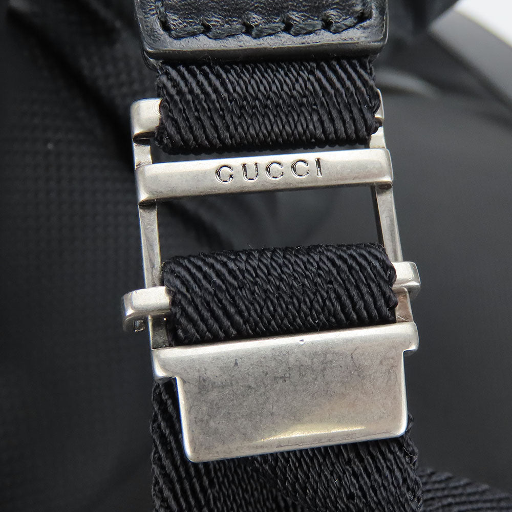 GUCCI Backpack 619749 Jacquard nylon black
