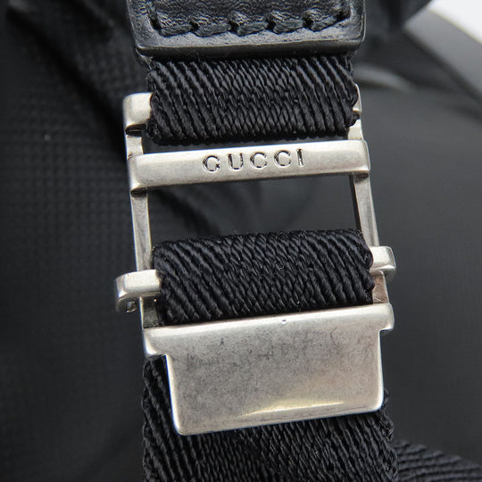 GUCCI Backpack 619749 Jacquard nylon black