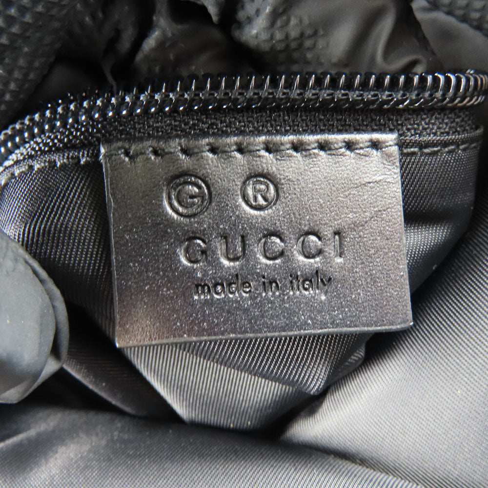 GUCCI Backpack 619749 Jacquard nylon black