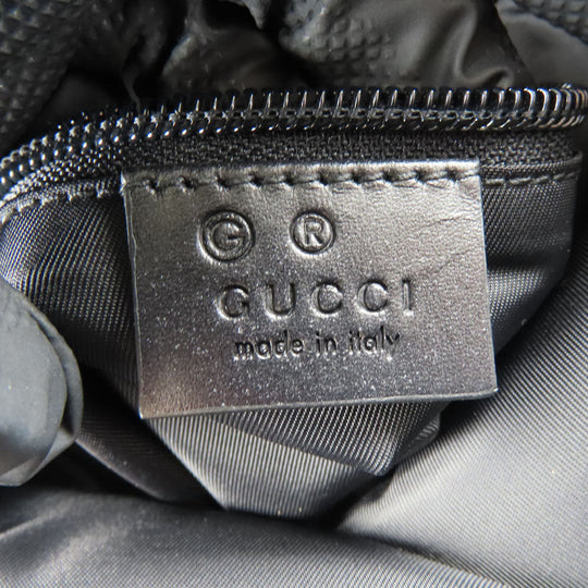 GUCCI Backpack 619749 Jacquard nylon black