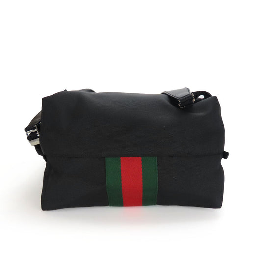 GUCCI Backpack 619749 Jacquard nylon black