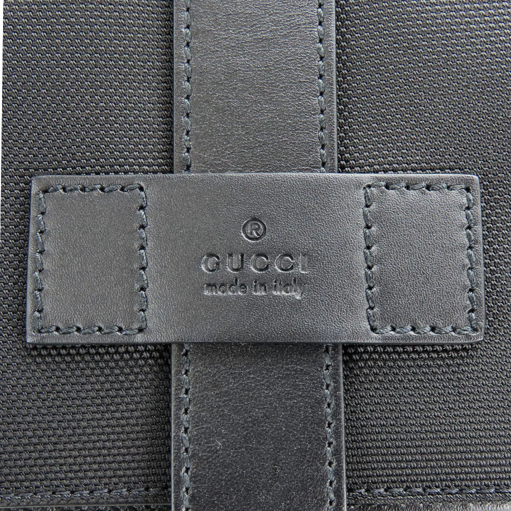 GUCCI Backpack 619749 Jacquard nylon black