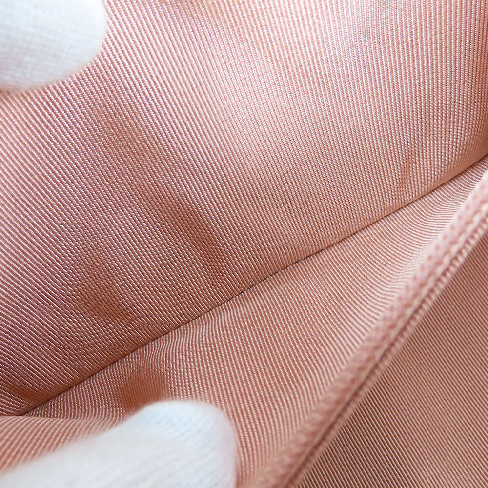 CHANEL Shoulder Bag leather pink Matrasse Women Used Authentic