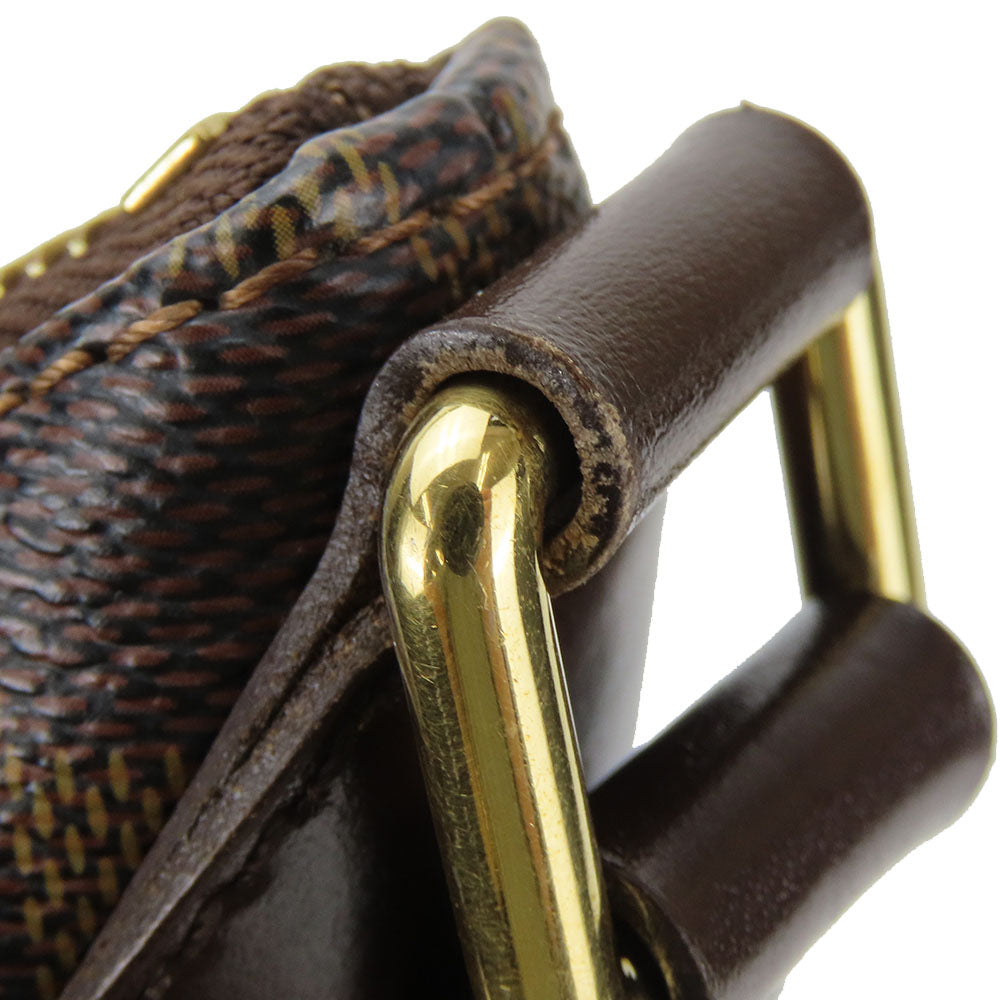 LOUIS VUITTON Shoulder Bag N42250 Damier Brown Bloomsbury GM Women Used Authentic