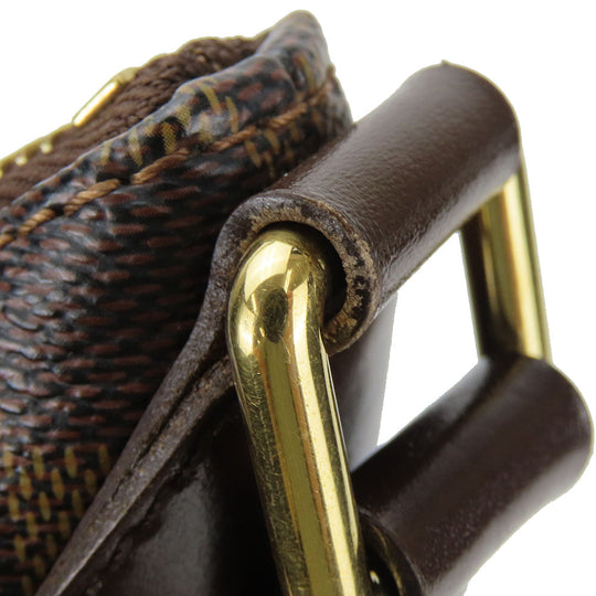 LOUIS VUITTON Shoulder Bag N42250 Damier Brown Bloomsbury GM Women Used Authentic