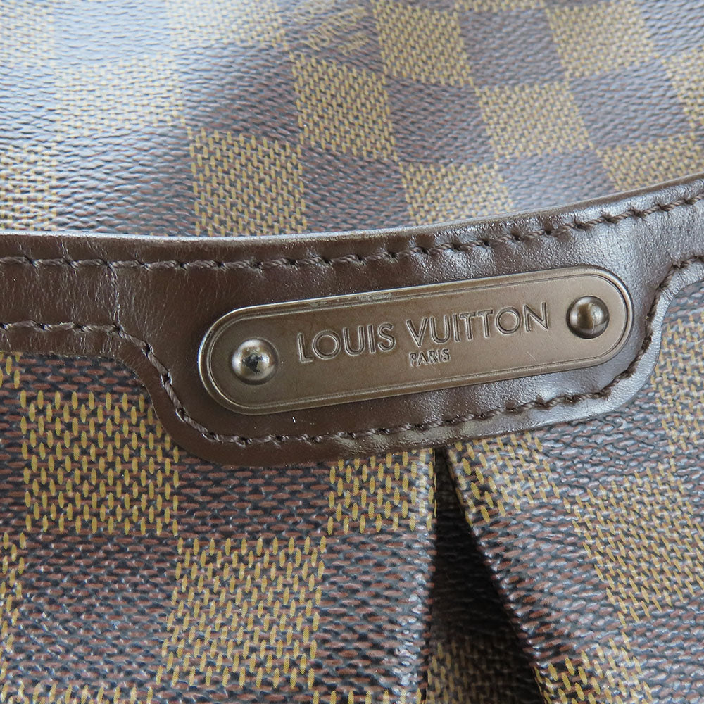 LOUIS VUITTON Shoulder Bag N42250 Damier Brown Bloomsbury GM Women Used Authentic