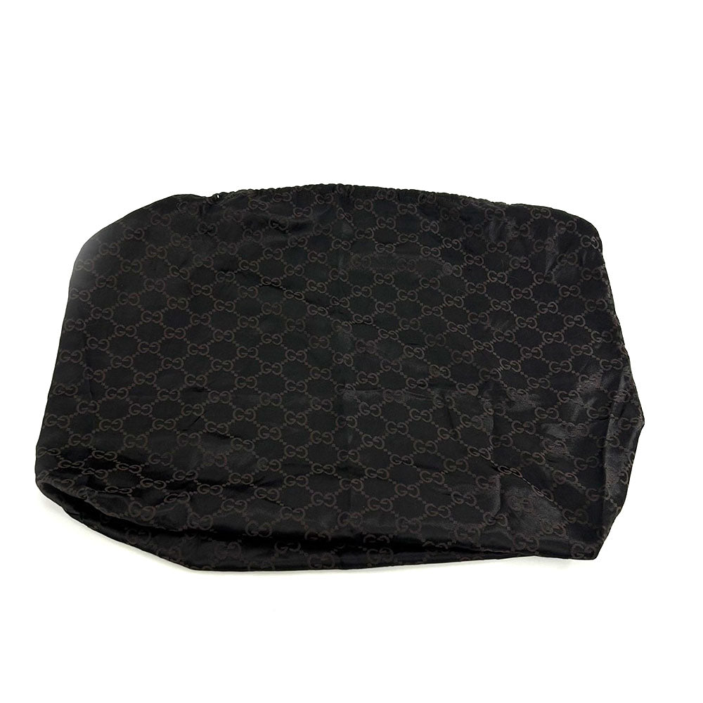 GUCCI Backpack 630917 canvas black Sherry line