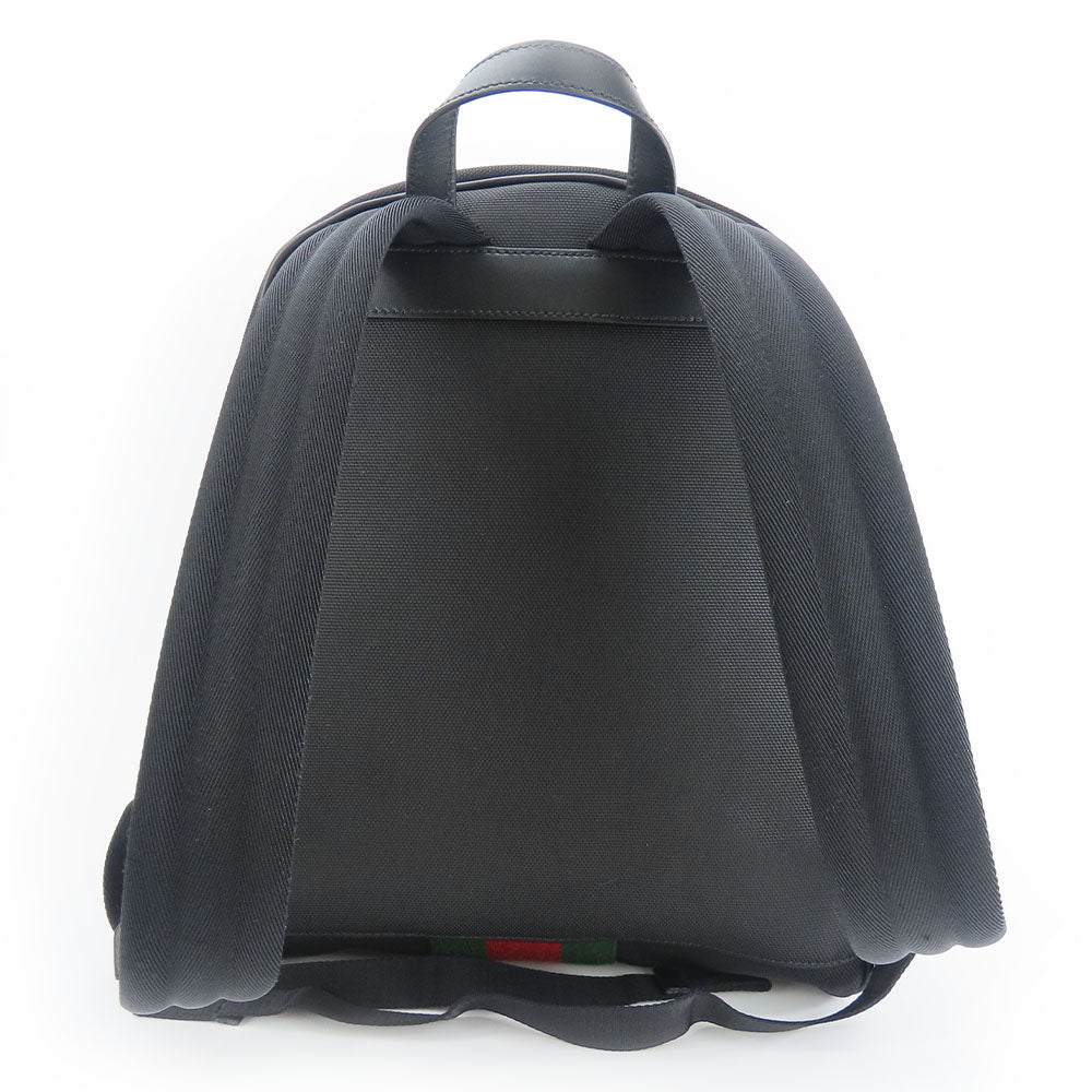 GUCCI Backpack 630917 canvas black Sherry line
