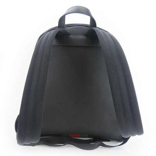 GUCCI Backpack 630917 canvas black Sherry line
