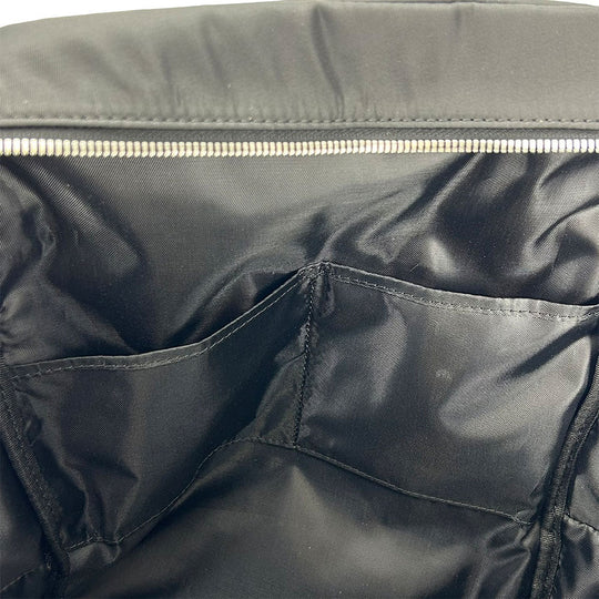 HUNTING WORLD Backpack 551904 Nylon, Coated Canvas black Women Used Authentic