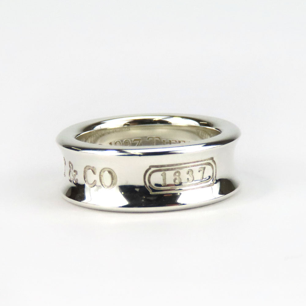 TIFFANY&Co. Ring Silver925 Silver 1837 Narrow Women Used Authentic