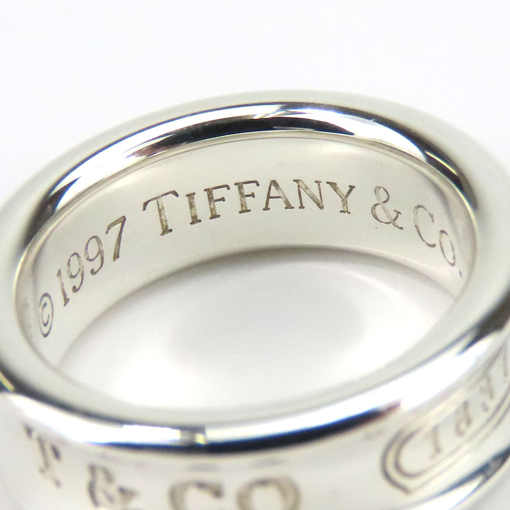 TIFFANY&Co. Ring Silver925 Silver 1837 Narrow Women Used Authentic