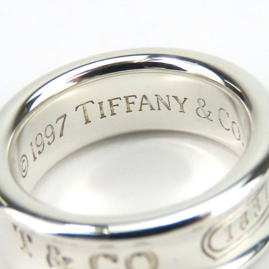 TIFFANY&Co. Ring Silver925 Silver 1837 Narrow Women Used Authentic
