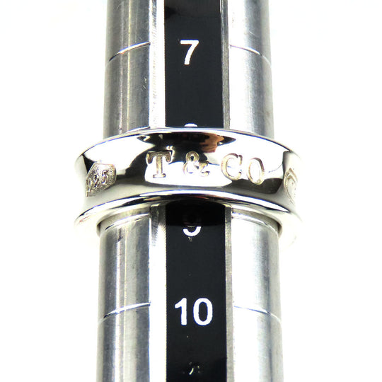 TIFFANY&Co. Ring Silver925 Silver 1837 Narrow Women Used Authentic