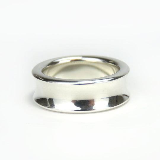 TIFFANY&Co. Ring Silver925 Silver 1837 Narrow Women Used Authentic