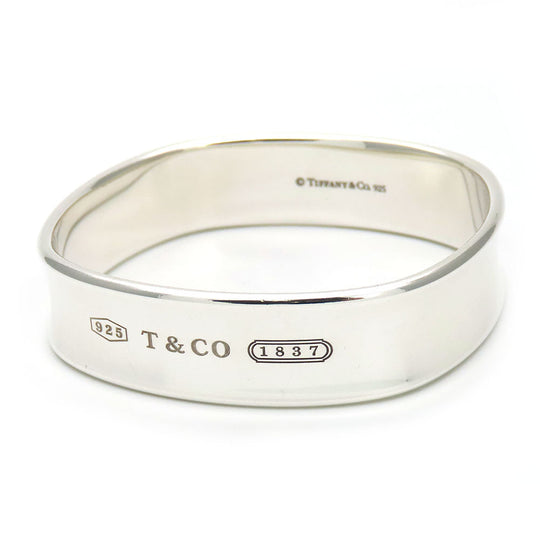 TIFFANY&Co. bracelet Silver925 Silver 1837 square Women Used Authentic