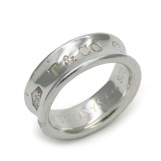 TIFFANY&Co. Ring Silver925 Silver 1837 Narrow Women Used Authentic
