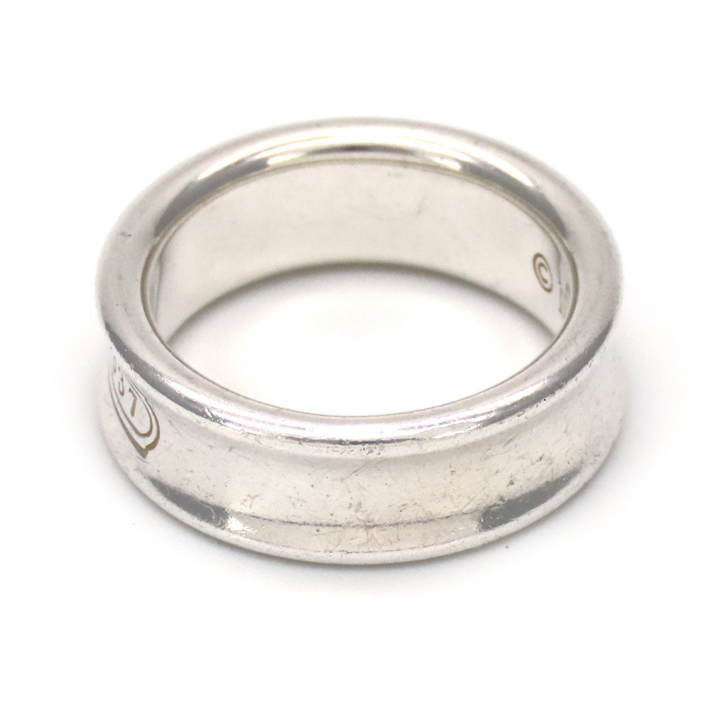 TIFFANY&Co. Ring Silver925 Silver 1837 Narrow Women Used Authentic