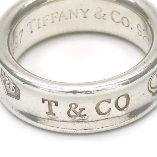 TIFFANY&Co. Ring Silver925 Silver 1837 Narrow Women Used Authentic