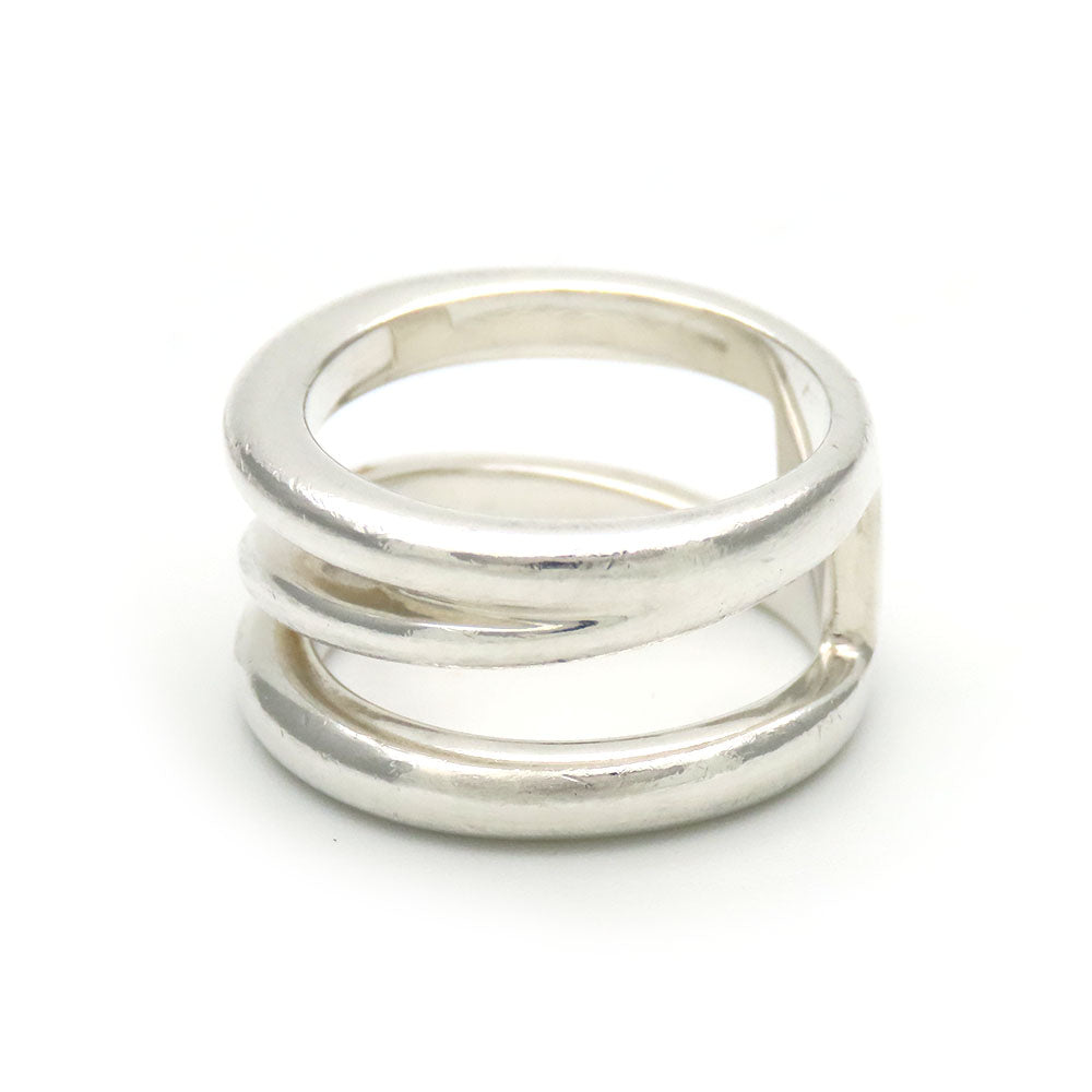 TIFFANY&Co. Ring Silver925 Silver Diagonal