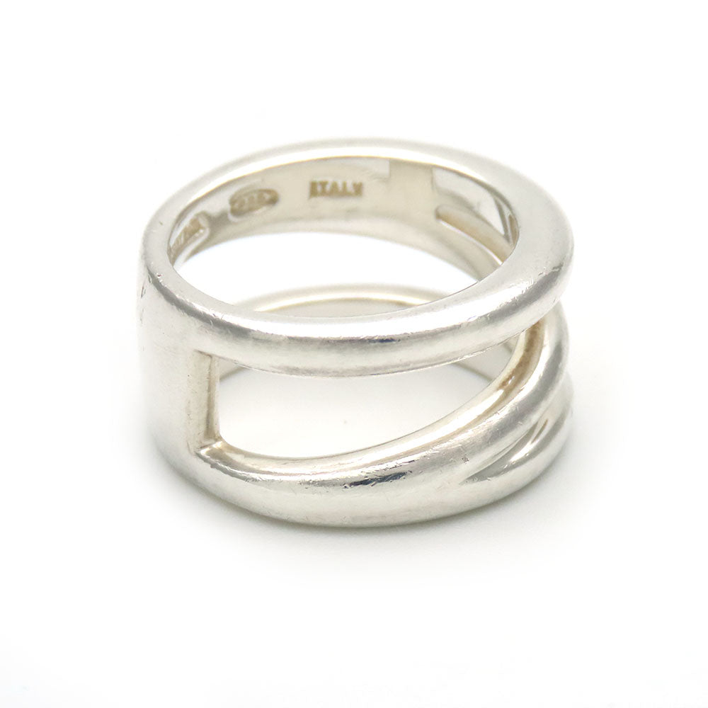 TIFFANY&Co. Ring Silver925 Silver Diagonal